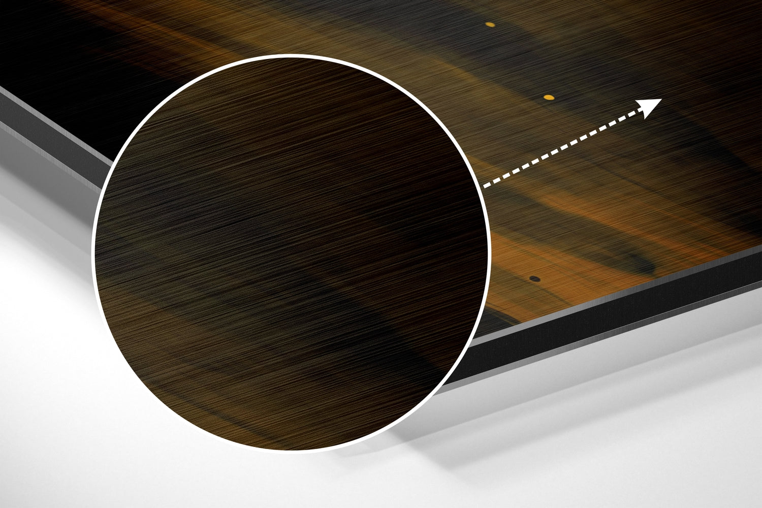 Fight Club Brushed Aluminum Dibond Wall Art.