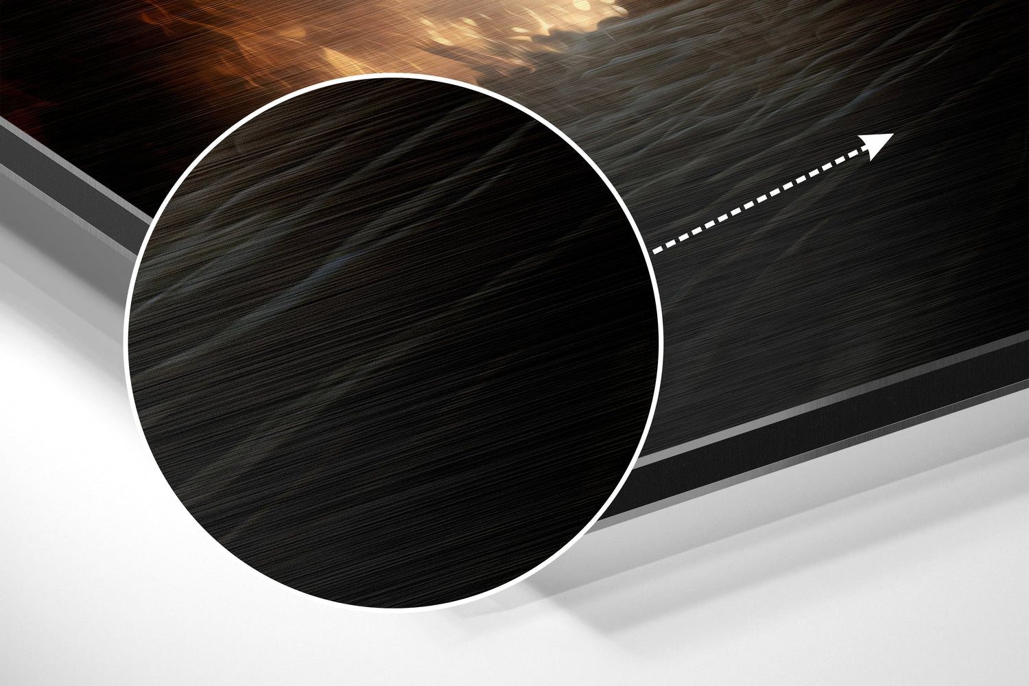 Darth Wader Brushed Aluminum Dibond Wall Art.