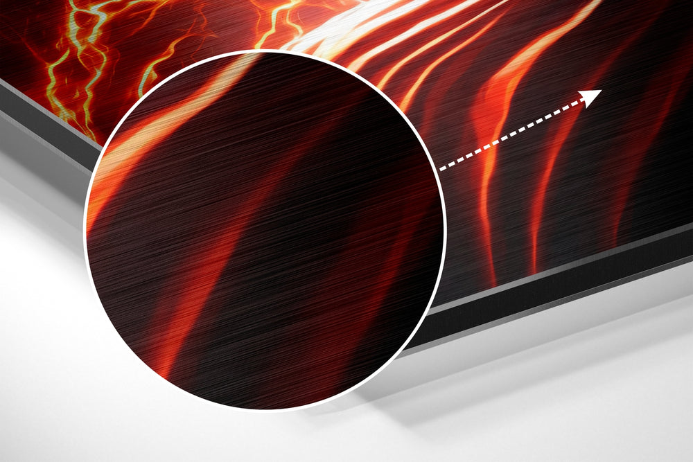 Darth Wader Brushed Aluminum Dibond Wall Art.