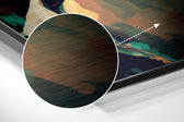 Fight Club Brushed Aluminum Dibond Wall Art.
