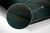 The Lord of the Rings Brushed Aluminum Dibond Wall Art.