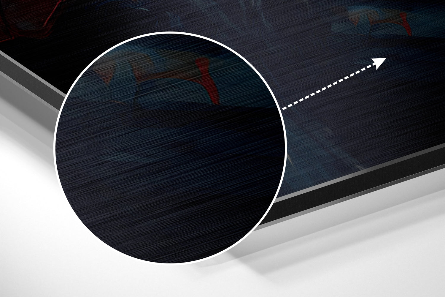 Iron Man Brushed Aluminum Dibond Wall Art.