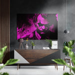 Joker Brushed Aluminum Dibond Wall Art.