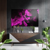Joker Brushed Aluminum Dibond Wall Art.
