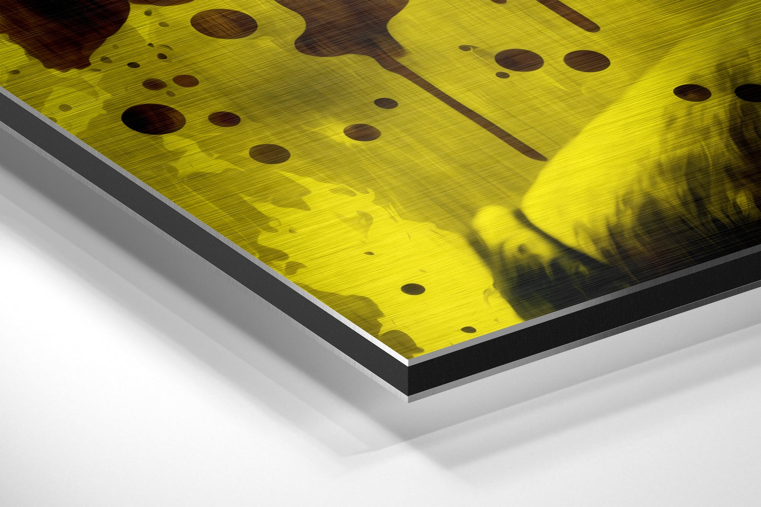 Joker Brushed Aluminum Dibond Wall Art.