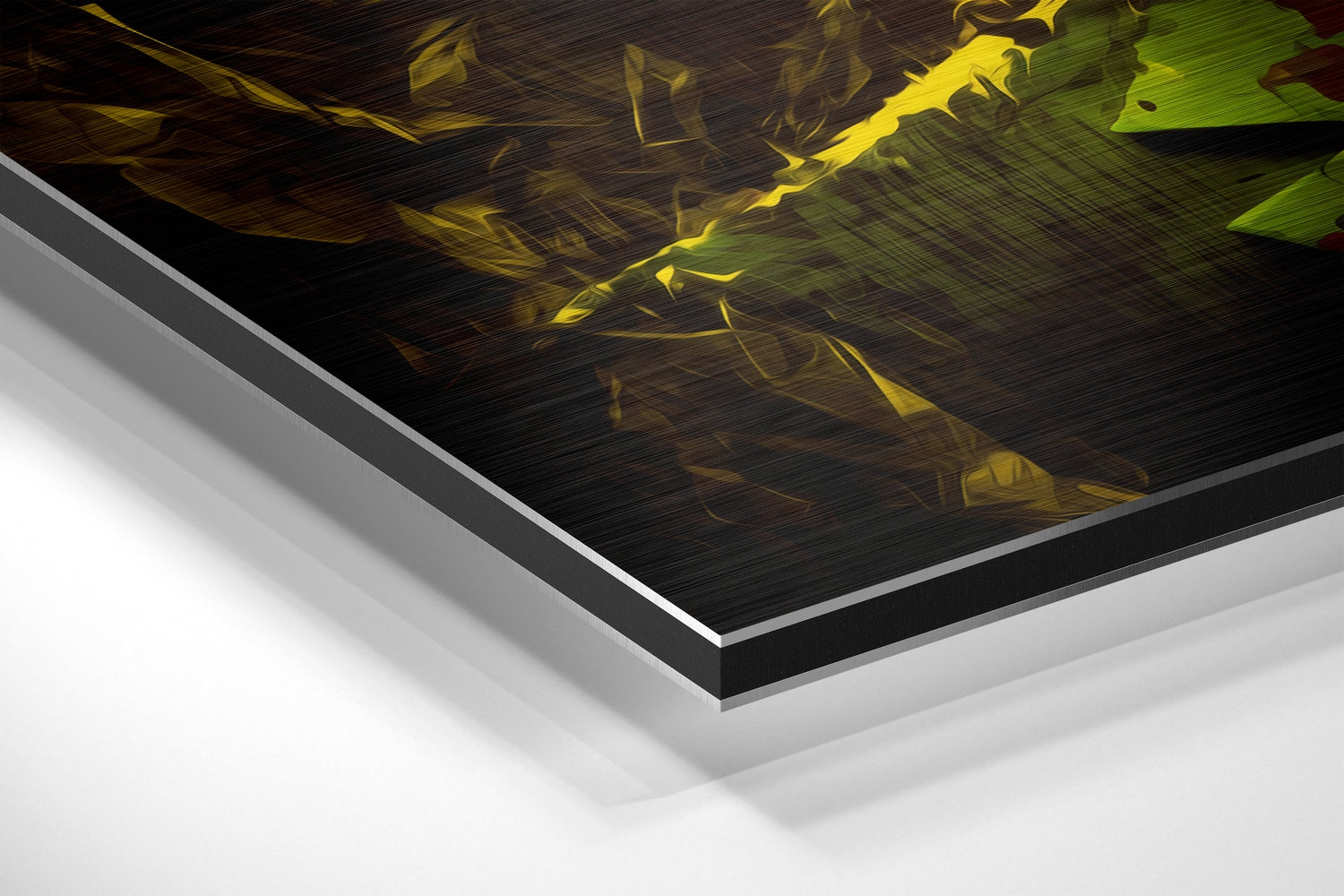 Joker Brushed Aluminum Dibond Wall Art.