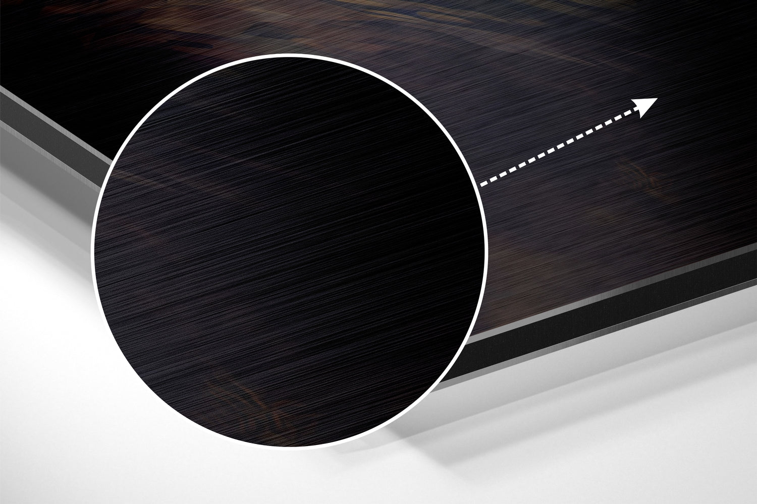 The Lord of the Rings Brushed Aluminum Dibond Wall Art.