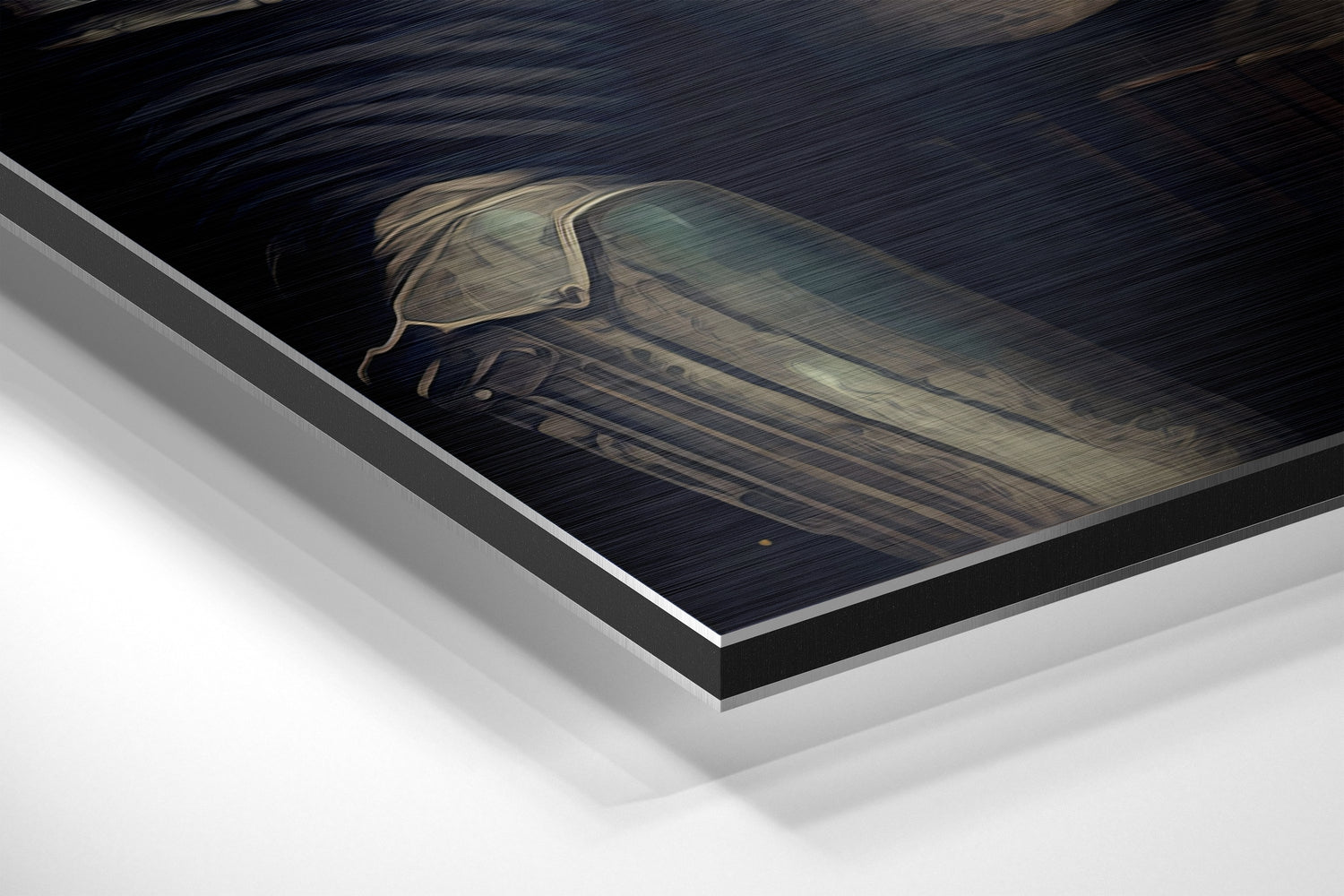 Mandalorian Brushed Aluminum Dibond Wall Art.