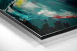 Messi Brushed Aluminum Dibond Wall Art.