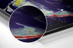 Messi Brushed Aluminum Dibond Wall Art.