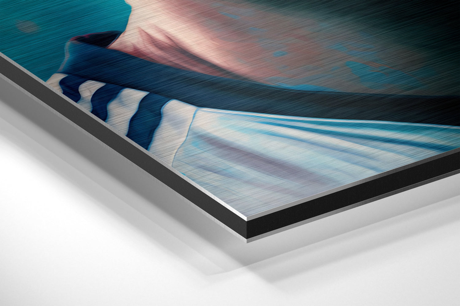 Messi Brushed Aluminum Dibond Wall Art.