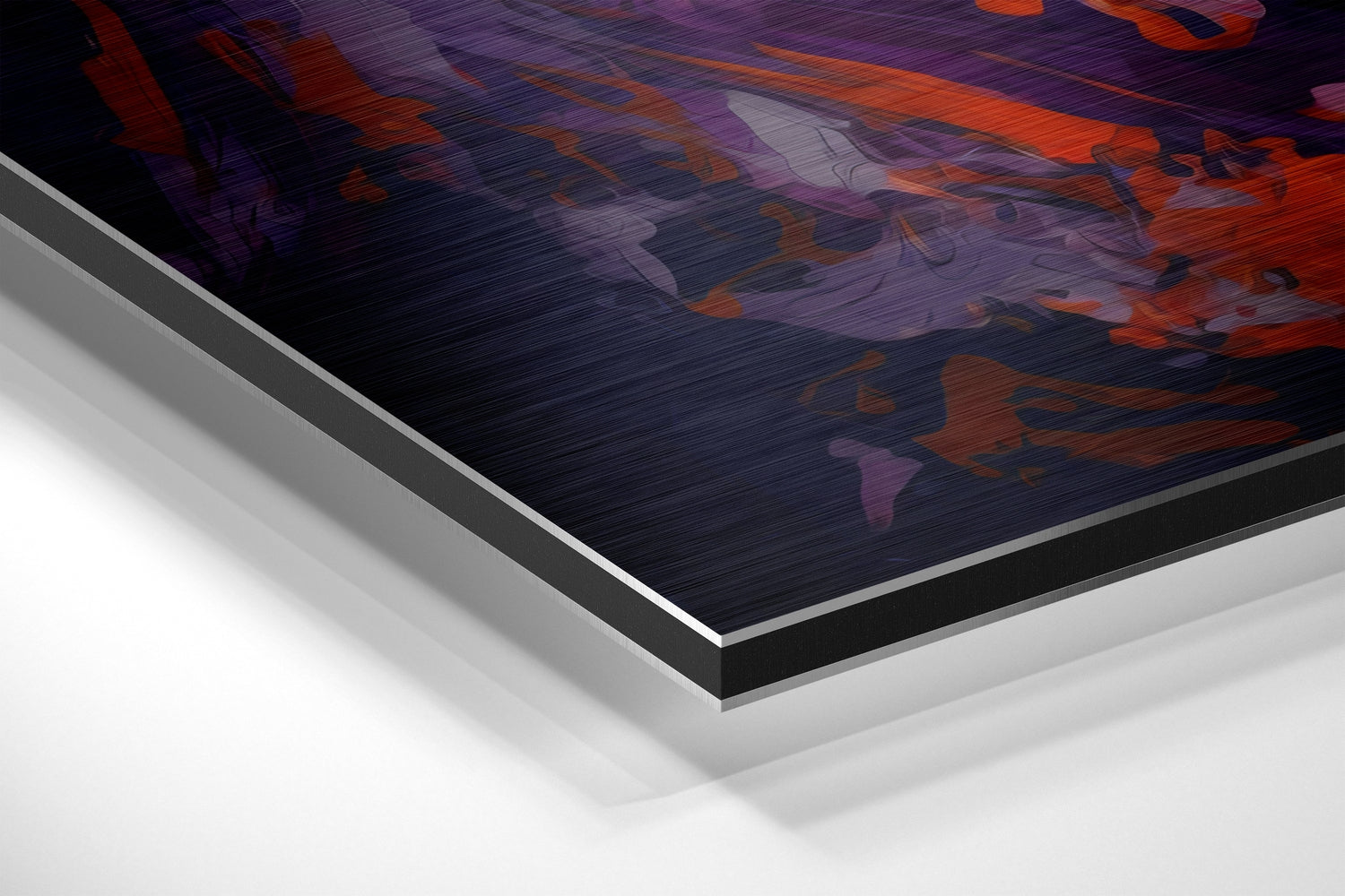 The Girl Brushed Aluminum Dibond Wall Art.