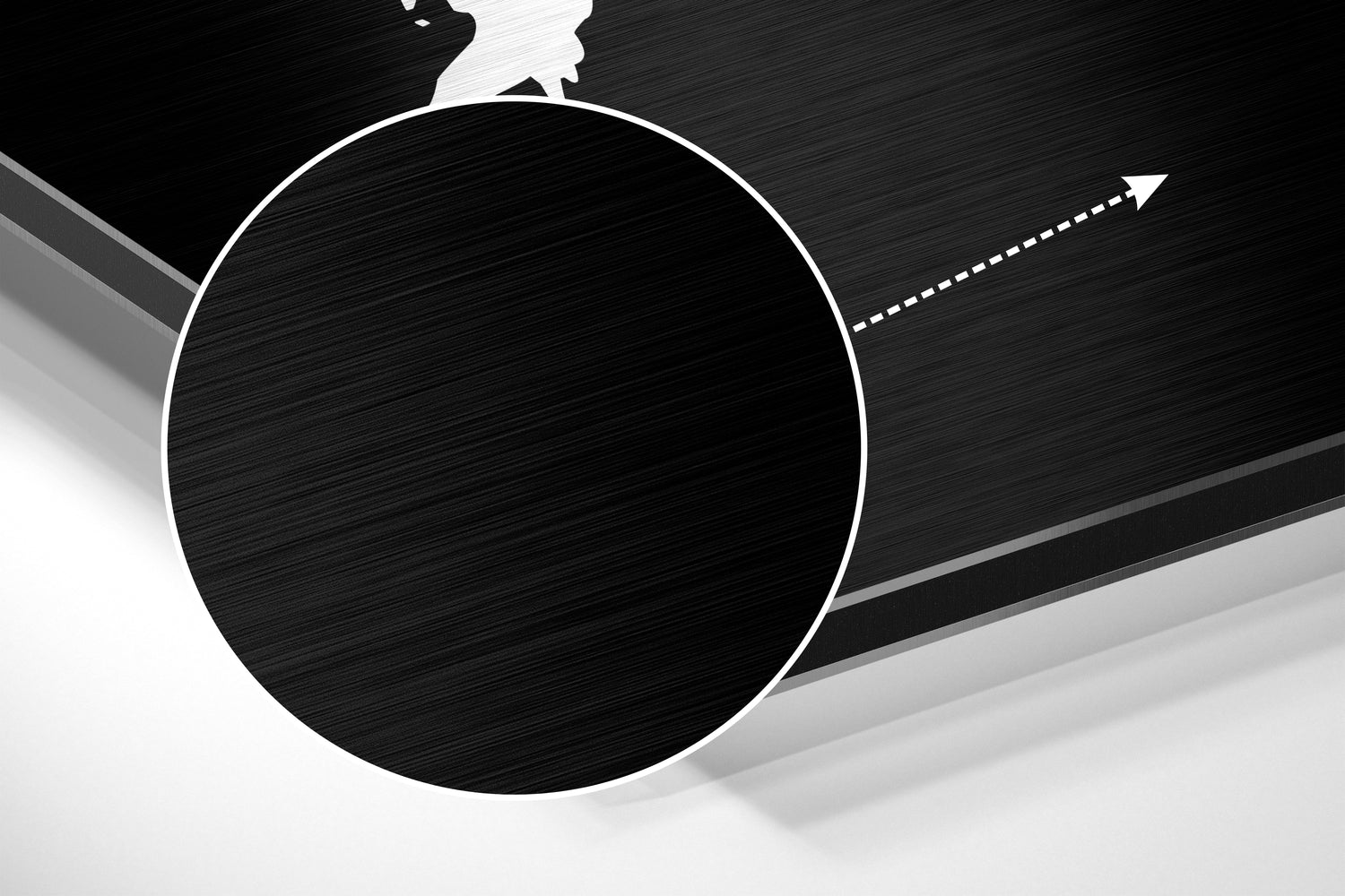 Get Shit Done Brushed Aluminum Dibond Wall Art.