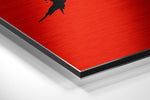 Get Shit Done Brushed Aluminum Dibond Wall Art.
