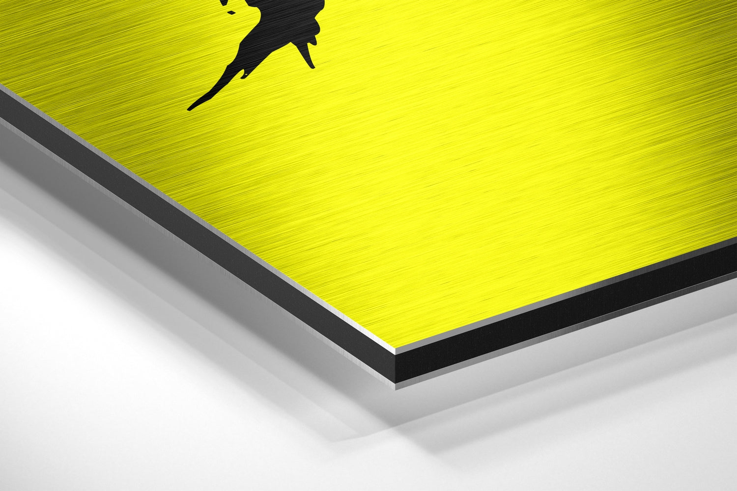 Get Shit Done Brushed Aluminum Dibond Wall Art.