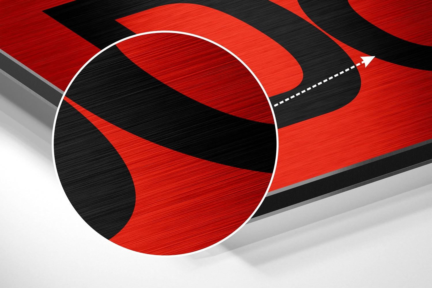 Get Shit Done Brushed Aluminum Dibond Wall Art.