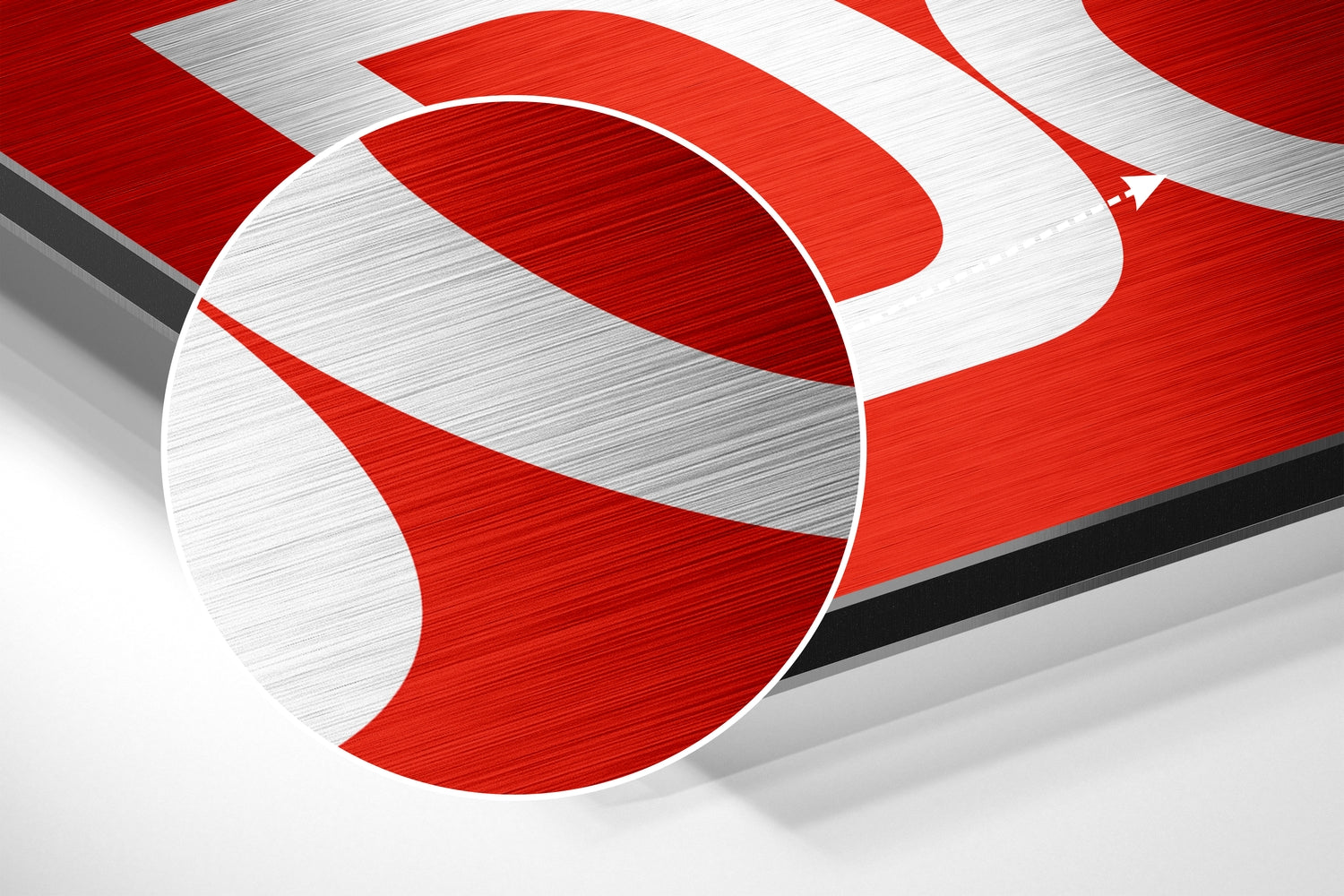 Get Shit Done Brushed Aluminum Dibond Wall Art.