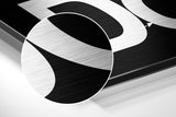 Get Shit Done Brushed Aluminum Dibond Wall Art.