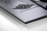 Air Jordan Brushed Aluminum Dibond Wall Art.
