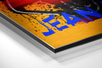 Basquiat Brushed Aluminum Dibond Wall Art.