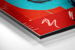 Andy Warhol Brushed Aluminum Dibond Wall Art.