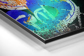 Andy Warhol Brushed Aluminum Dibond Wall Art.