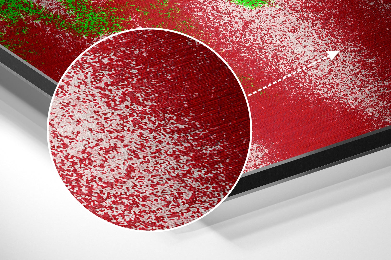 Andy Warhol Brushed Aluminum Dibond Wall Art.