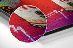 Andy Warhol Brushed Aluminum Dibond Wall Art.
