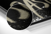 Basquiat Brushed Aluminum Dibond Wall Art.