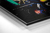 Basquiat Brushed Aluminum Dibond Wall Art.
