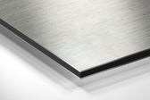 Get Shit Done Brushed Aluminum Dibond Wall Art.