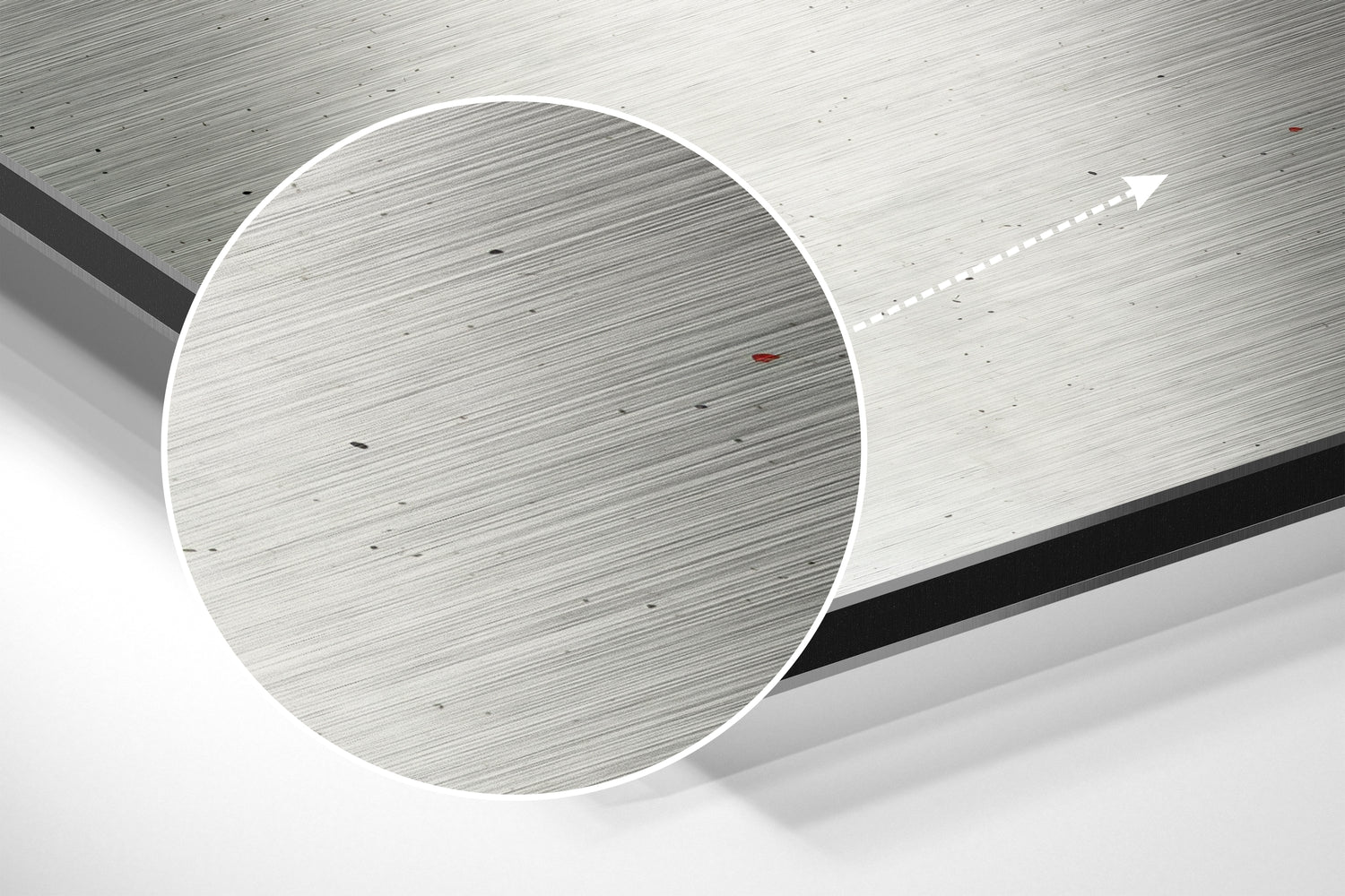 Get Shit Done Brushed Aluminum Dibond Wall Art.