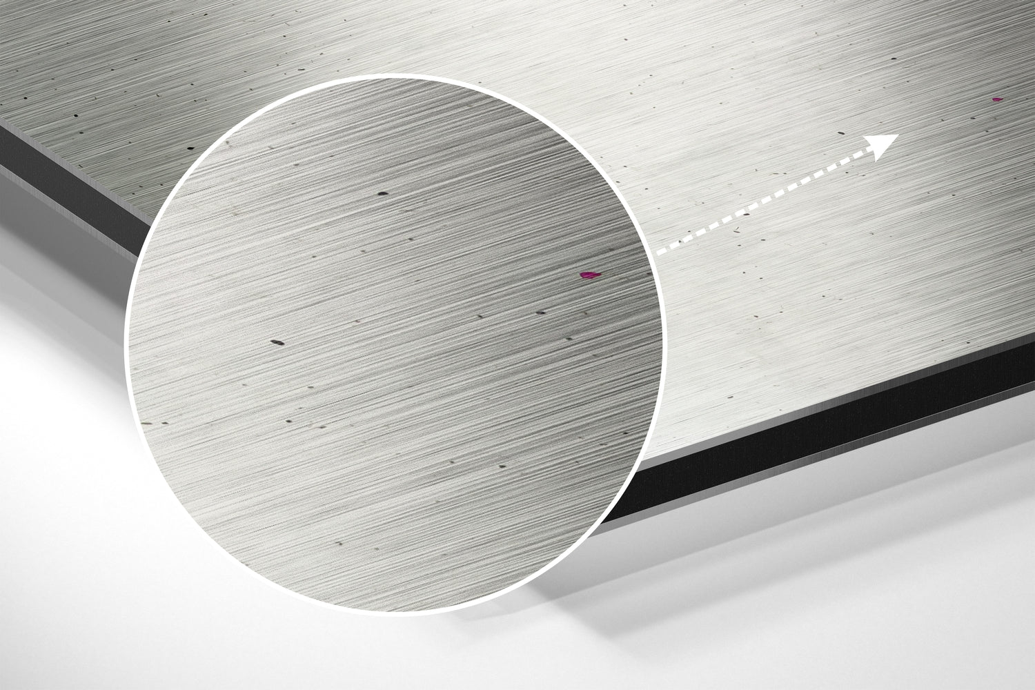 Get Shit Done Brushed Aluminum Dibond Wall Art.