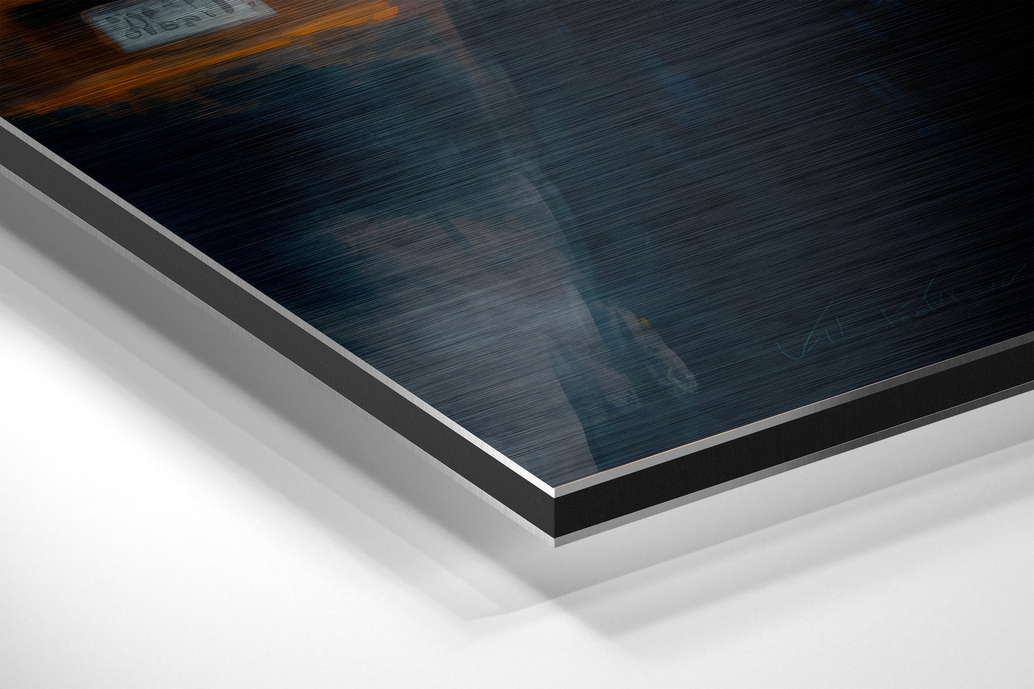 Rebel Look Brushed Aluminum Dibond Wall Art.