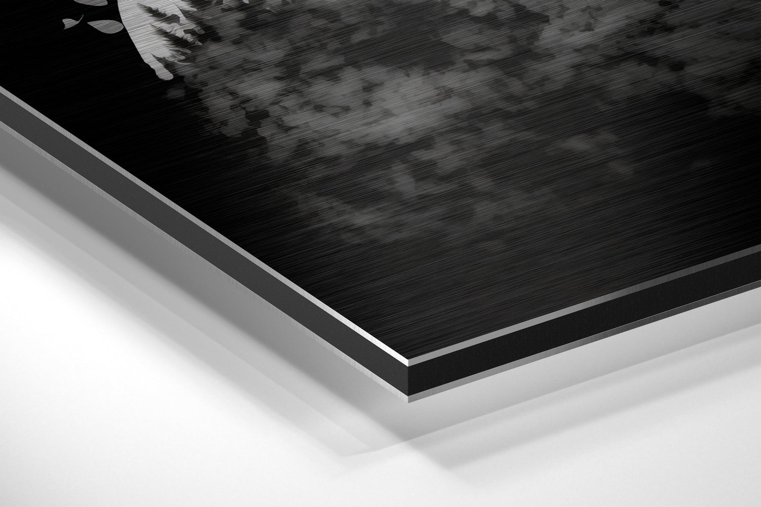 Forest in My Mind Brushed Aluminum Dibond Wall Art.