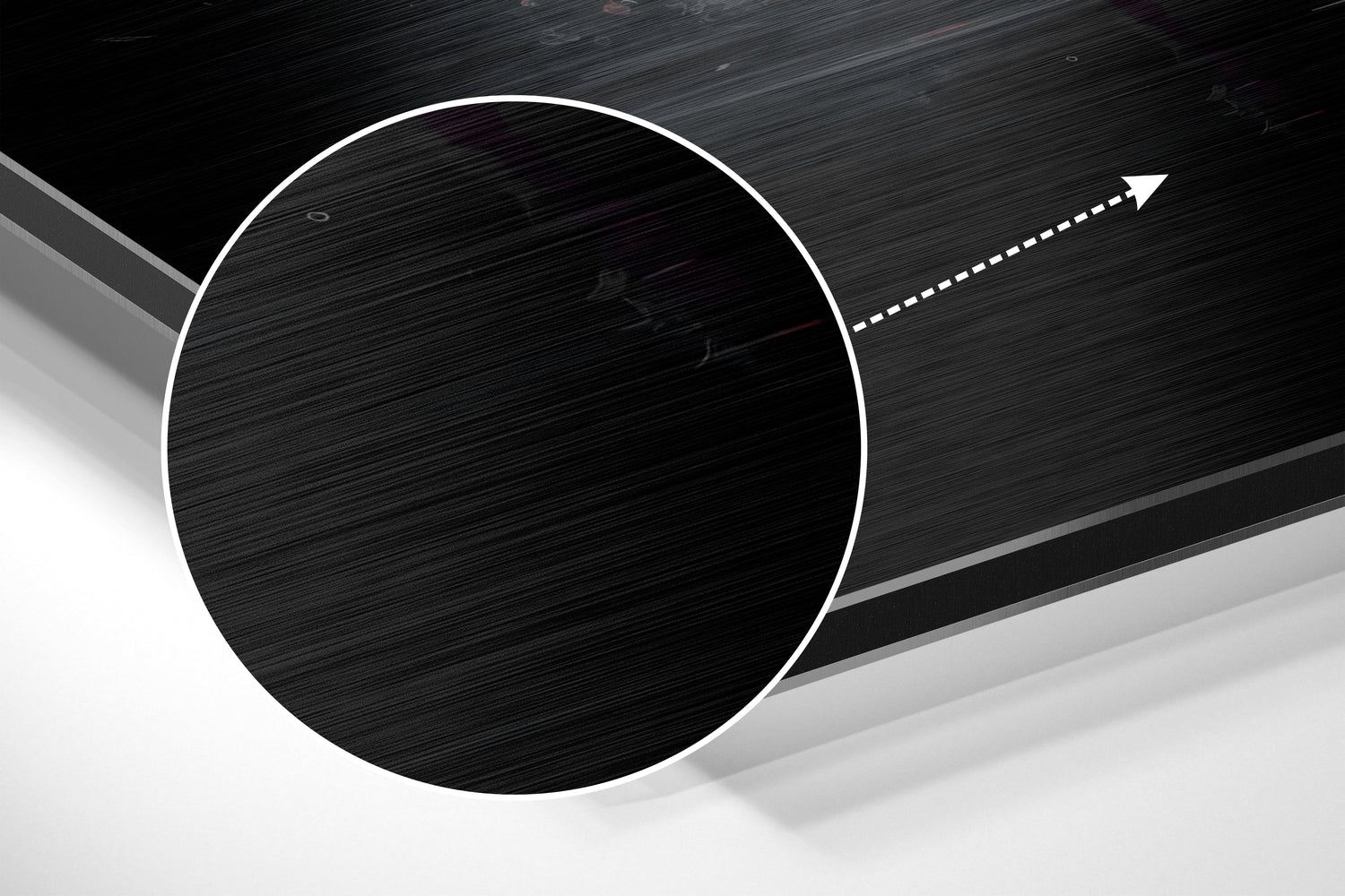 Wings of Flamingo Brushed Aluminum Dibond Wall Art.