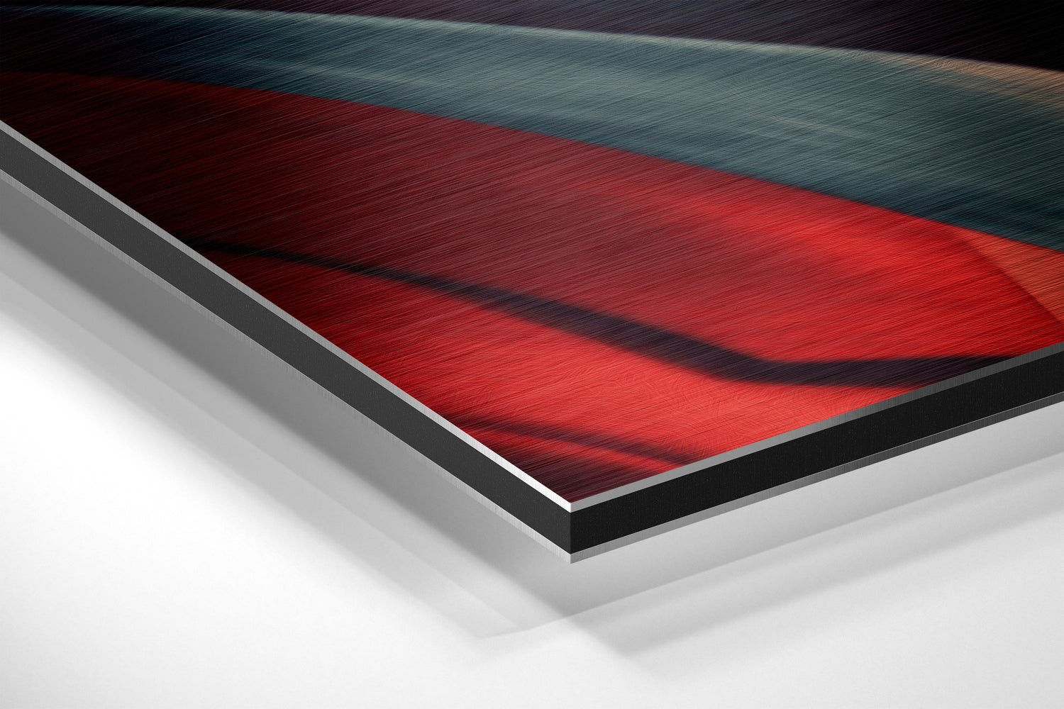 Jazz Brushed Aluminum Dibond Wall Art.