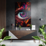 The Eye Brushed Aluminum Dibond Wall Art.