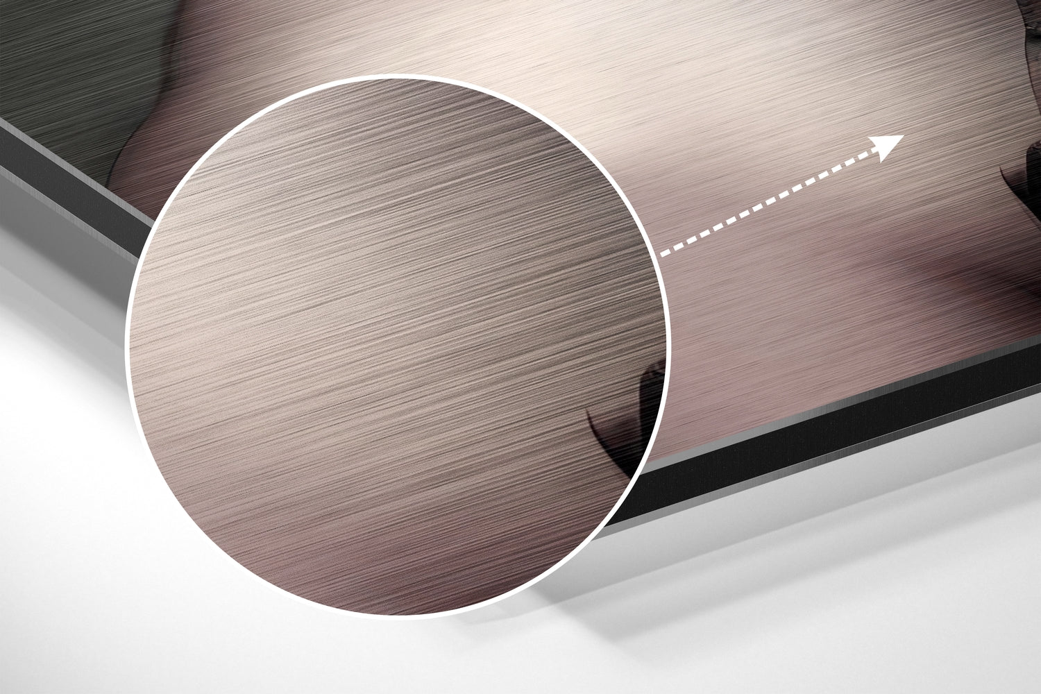 Corpse Bride Brushed Aluminum Dibond Wall Art.