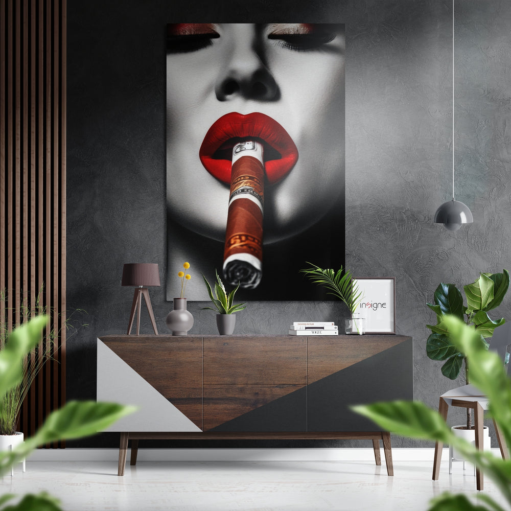 Cuban Brushed Aluminum Dibond Wall Art.