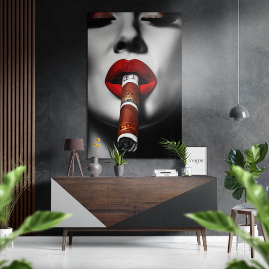 Cuban Brushed Aluminum Dibond Wall Art.
