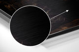 Batman in Throne Brushed Aluminum Dibond Wall Art.