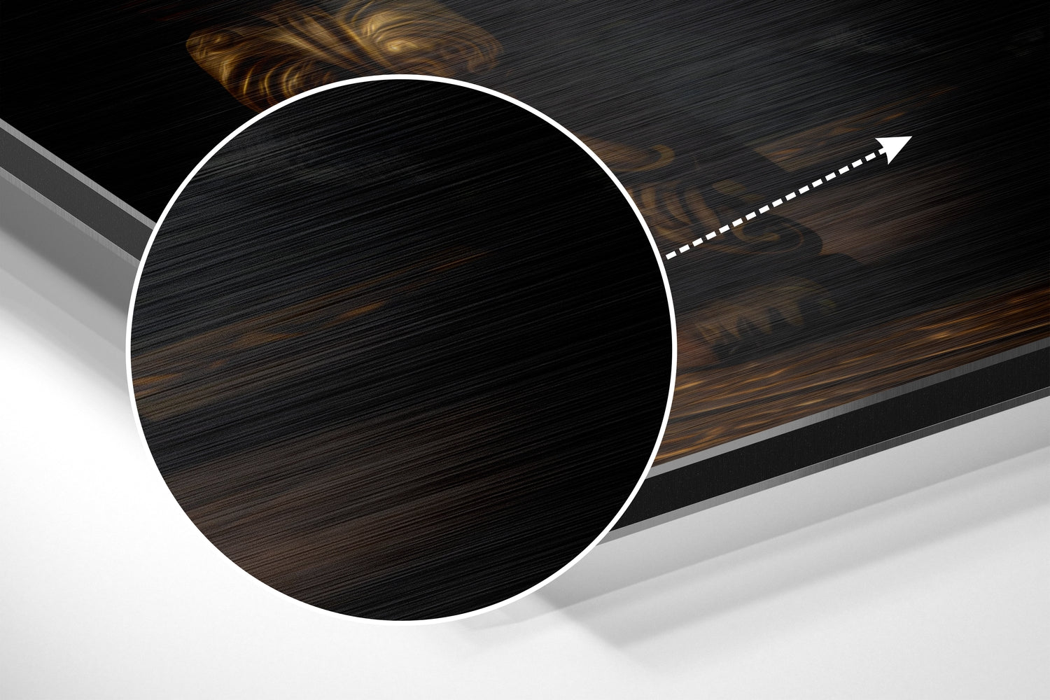 Elvis in Throne Brushed Aluminum Dibond Wall Art.