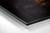 Elvis the King Brushed Aluminum Dibond Wall Art.