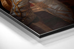 Micheal Jackson the King Brushed Aluminum Dibond Wall Art.