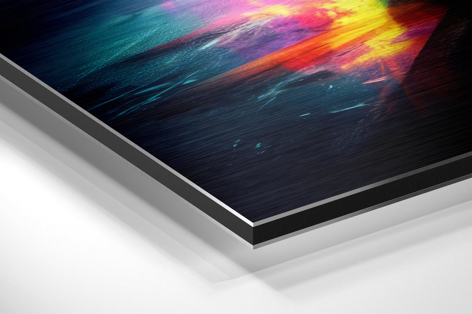 Classical Car Brushed Aluminum Dibond Wall Art.