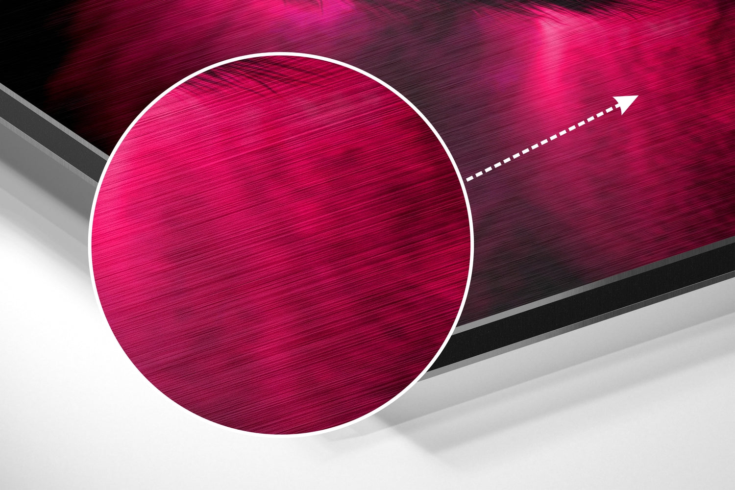 Wise Monkey Brushed Aluminum Dibond Wall Art.