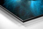 Wise Monkey Brushed Aluminum Dibond Wall Art.
