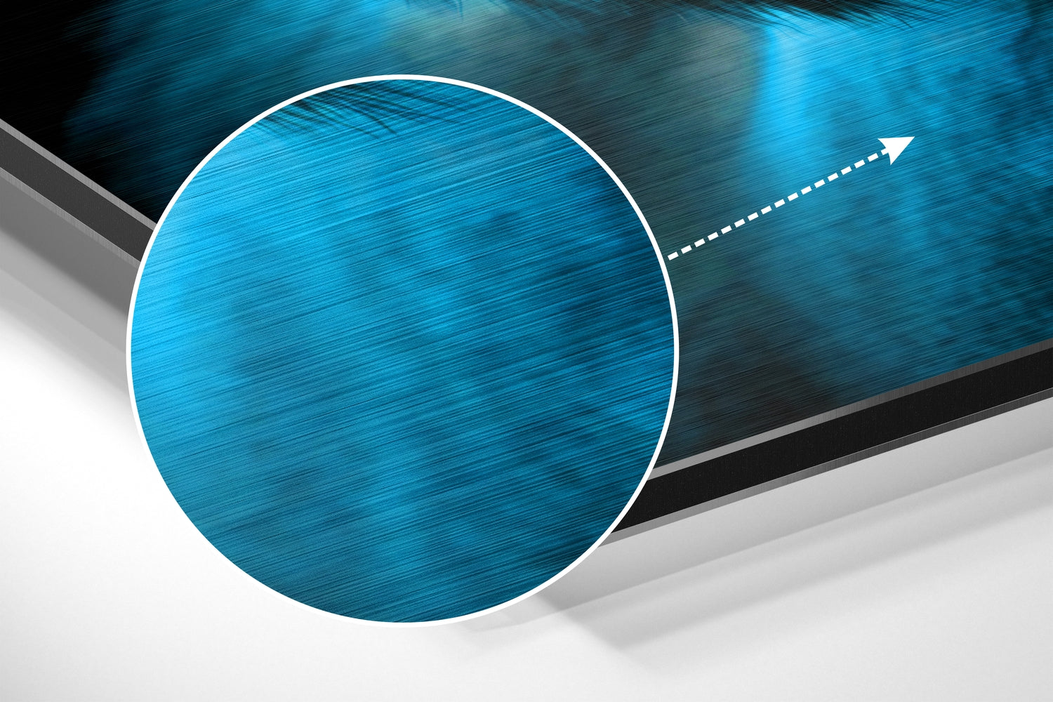 Wise Monkey Brushed Aluminum Dibond Wall Art.