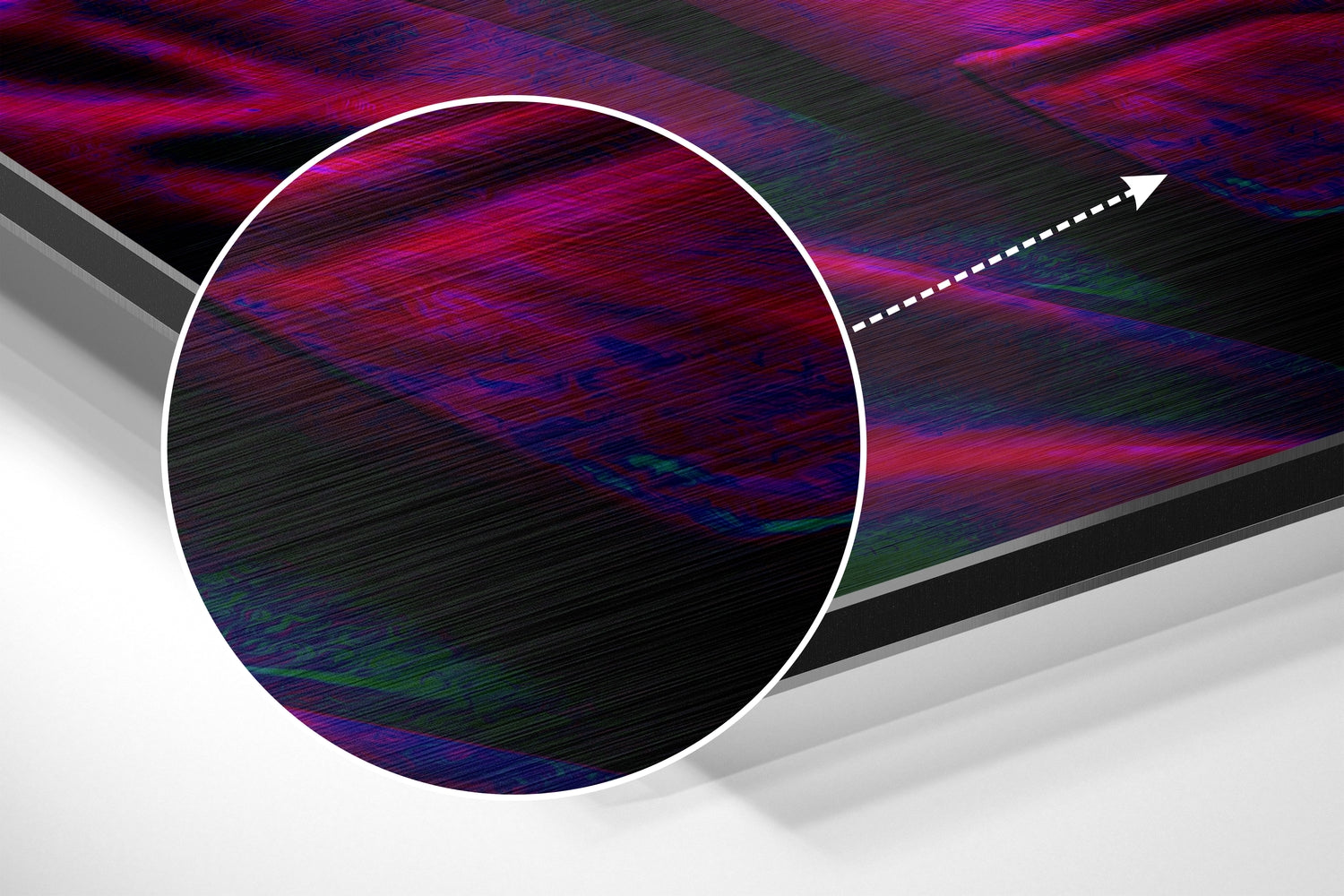 Cool Monkey Brushed Aluminum Dibond Wall Art.